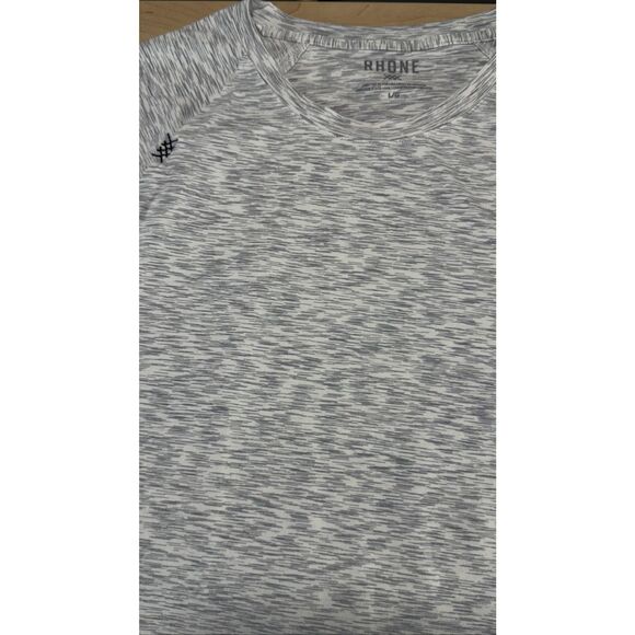 Rhone Gray Heather Long Sleeve Performance Shirt Men’s Large - Picture 5 of 5